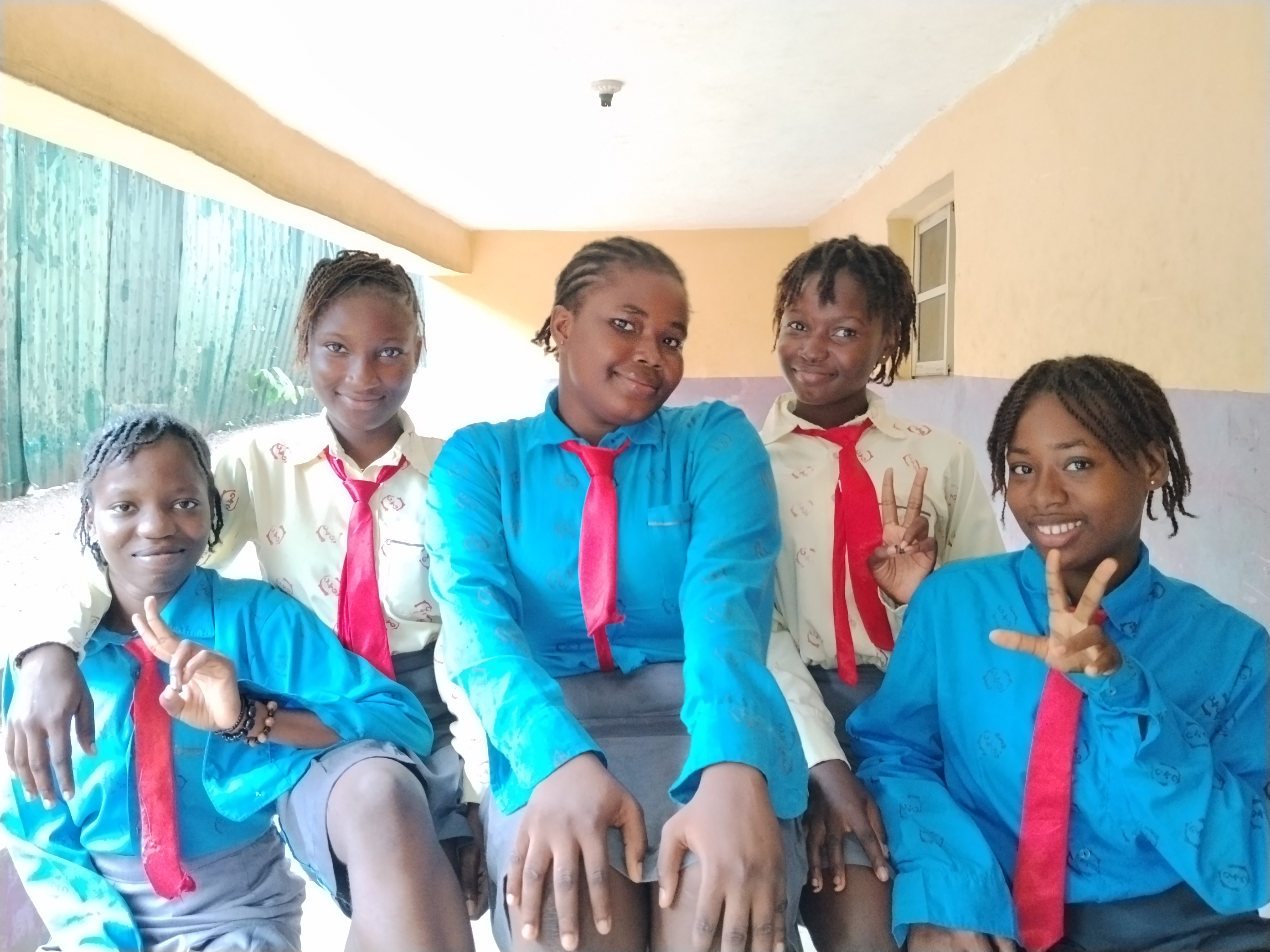 Great Kezino Primary and Basic scholars in official uniform